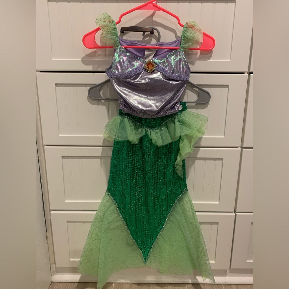 Disney Parks Little Mermaid Ariel Princess Costume Small 6-6x